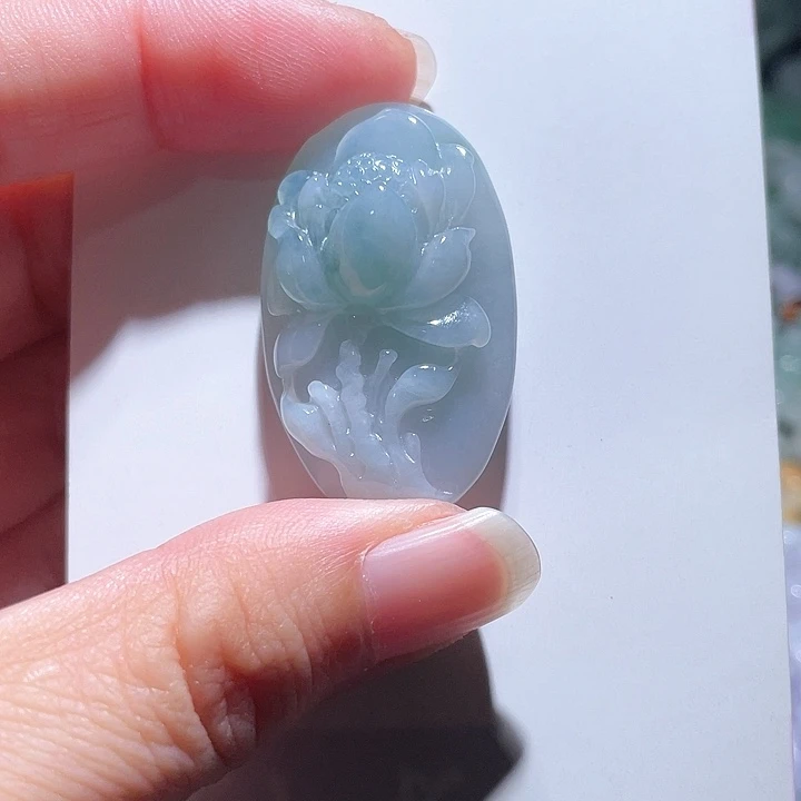 颈饰未镶嵌翡翠天