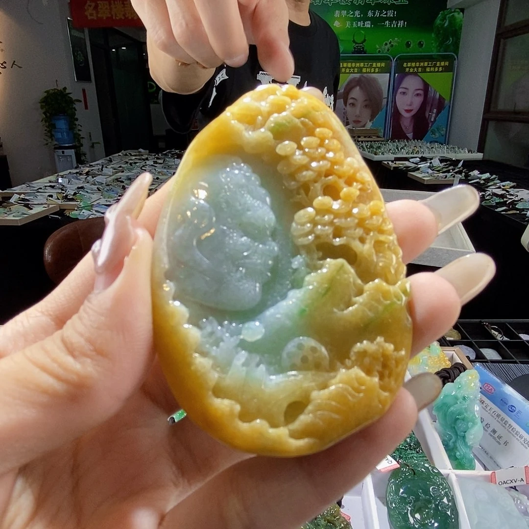 颈饰未镶嵌翡翠翡翠