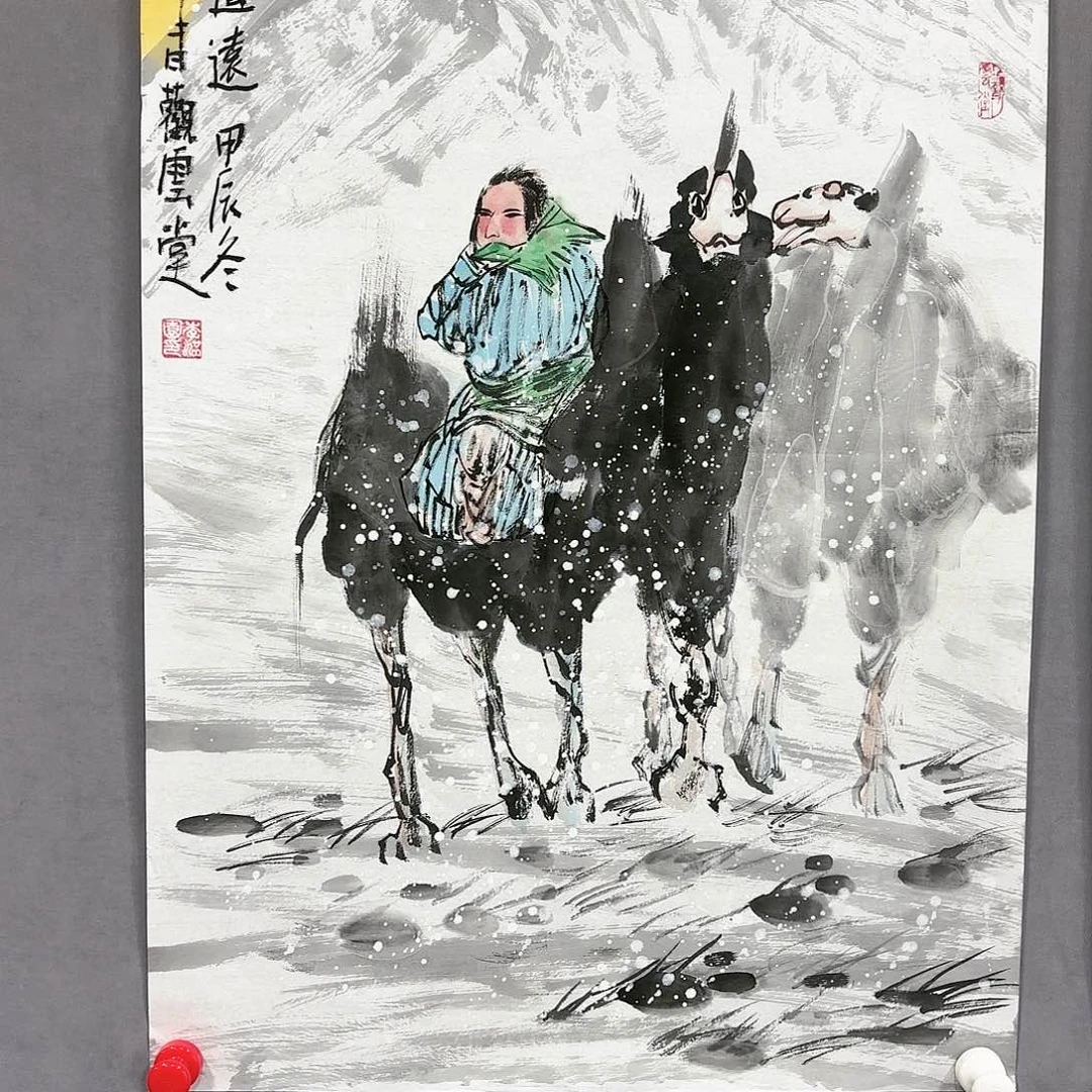 国画国画纯手绘作品请放心去藏