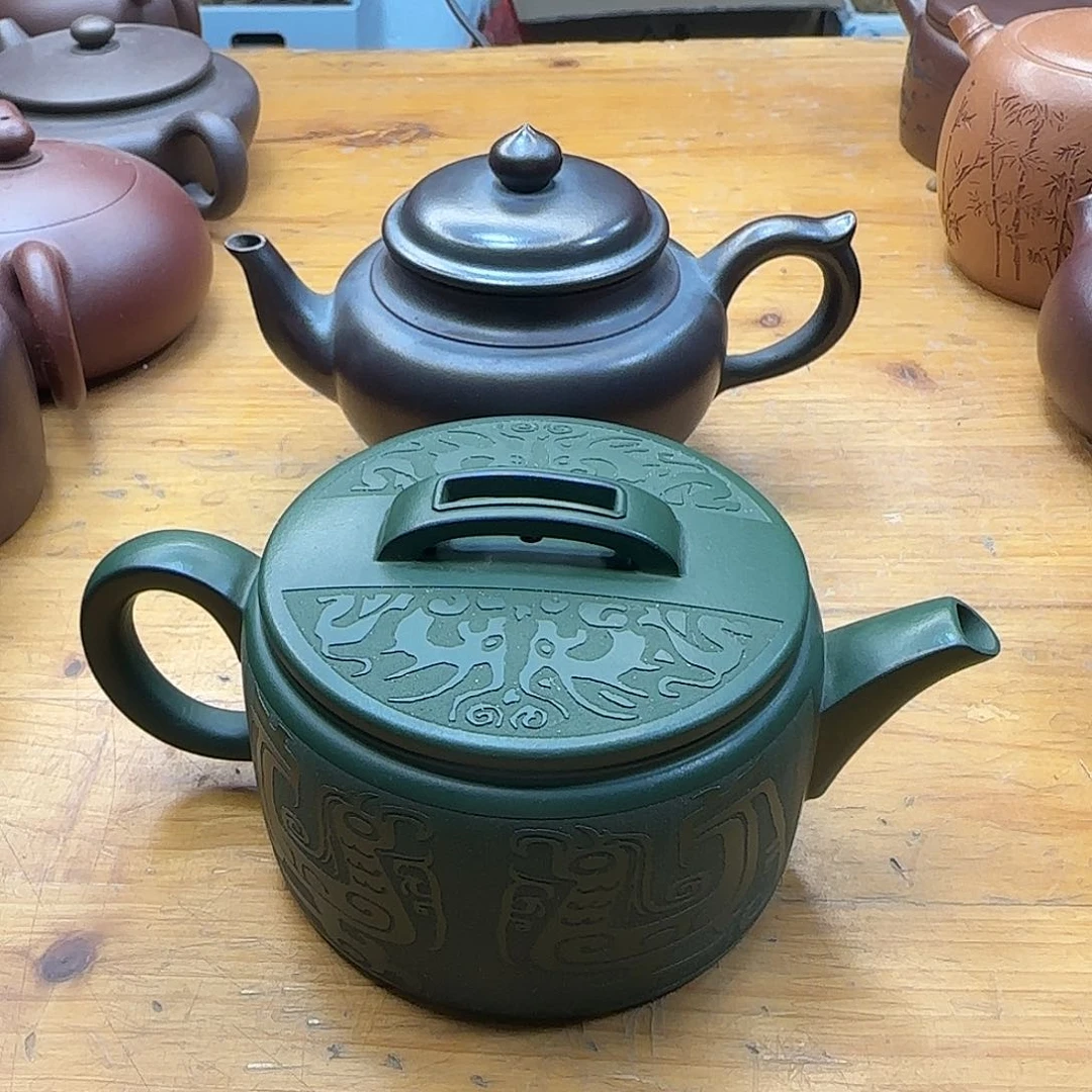 紫砂茶壶民间手艺人全手工制作
