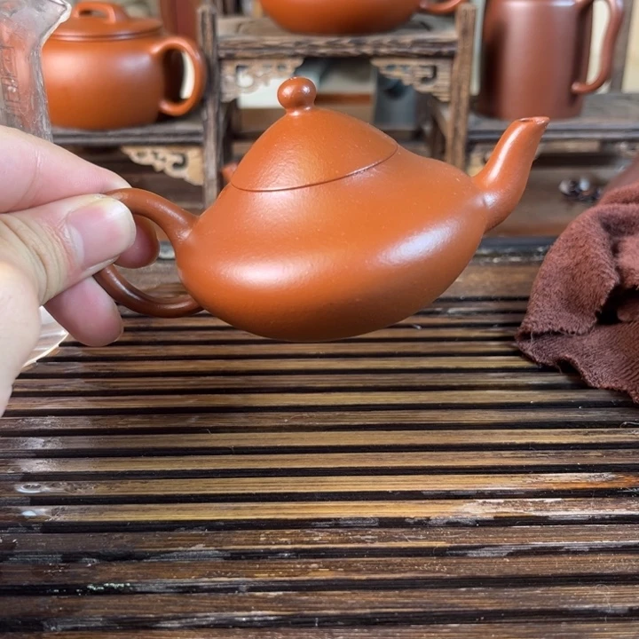 茶壶紫砂原矿紫砂手工制作