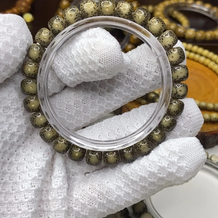 星月菩提手串黑冰卡8.5