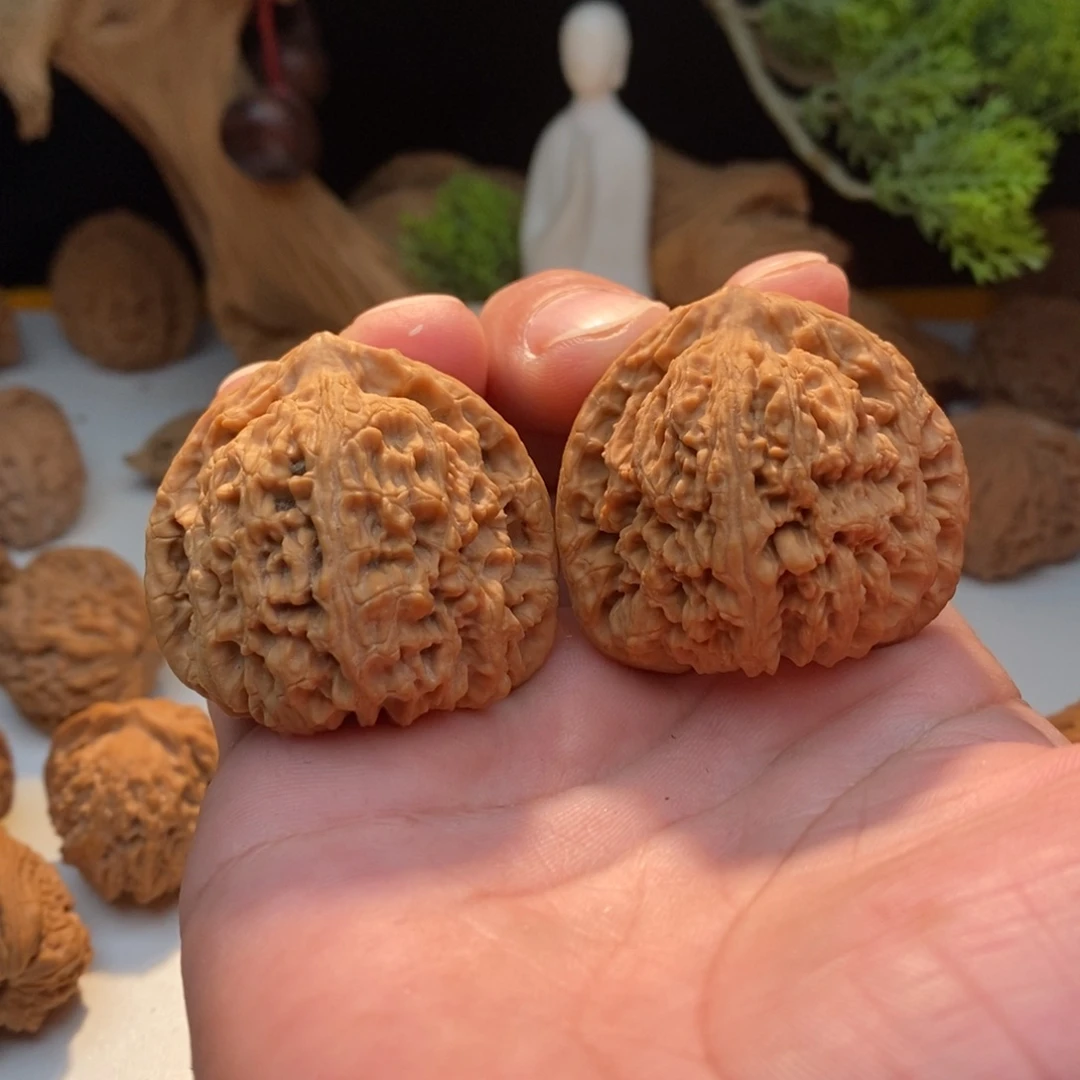 乐***练文玩核桃把件南将石44