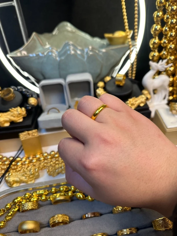 合金戒指 独家款式特级货（区别市面货）光面闭口戒指