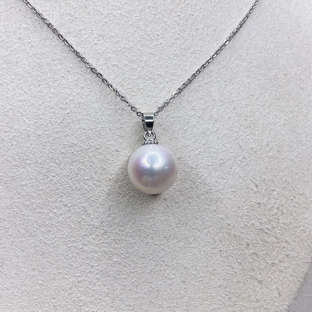 淡水珍珠吊坠(赠链)合金