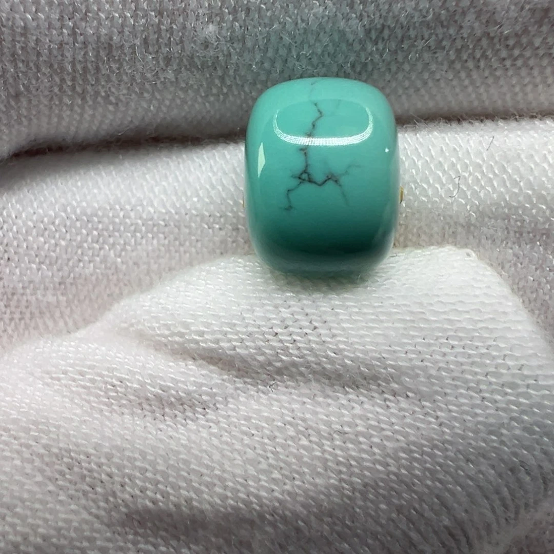 绿松石未镶嵌配饰8.5×6.4