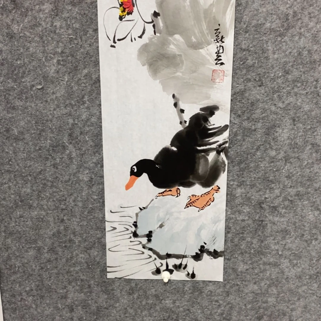 国画缪新农国画花鸟作品