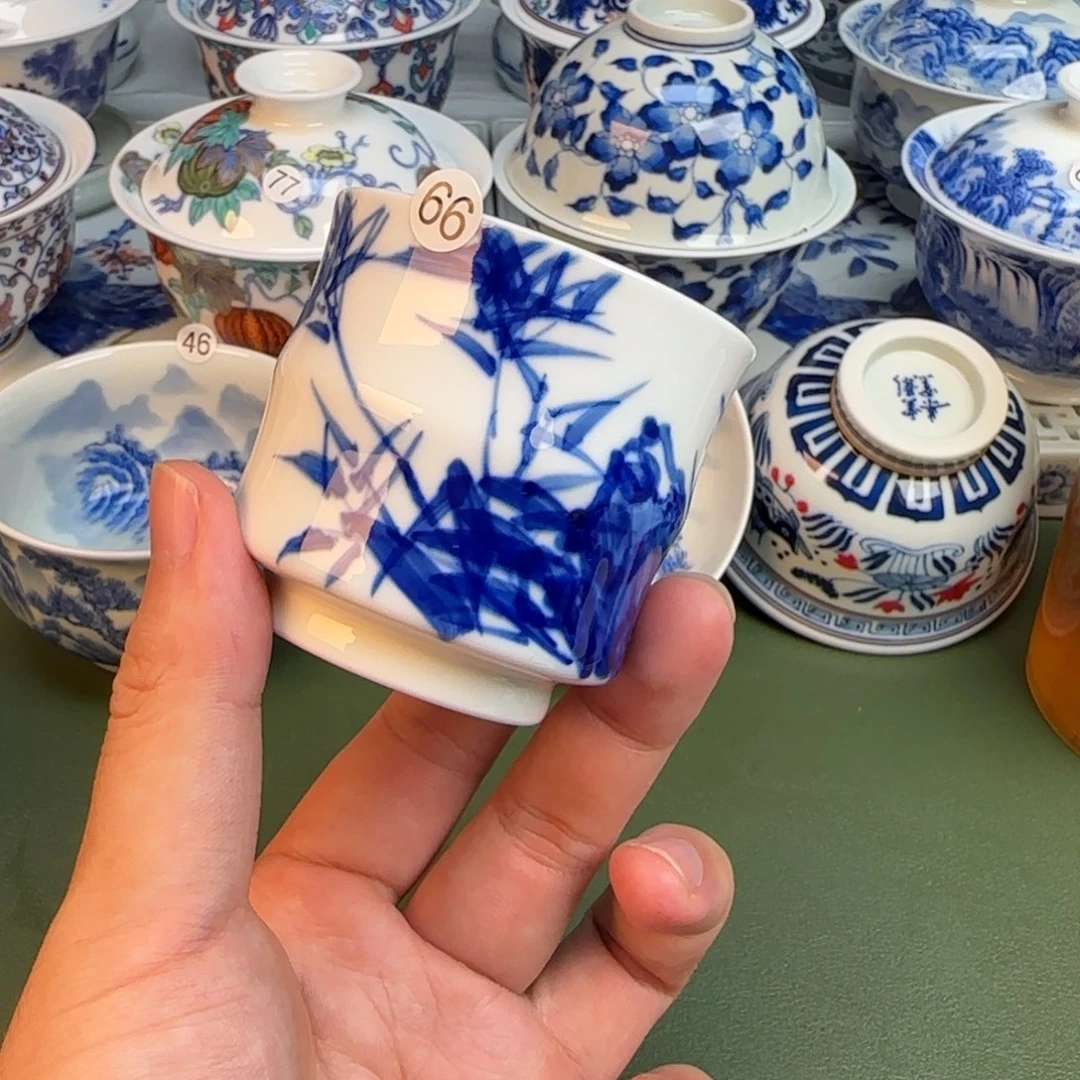 彦祖纯手工手绘茶具66