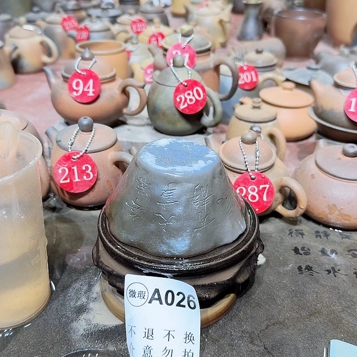 茶壶紫砂坭兴陶柴烧