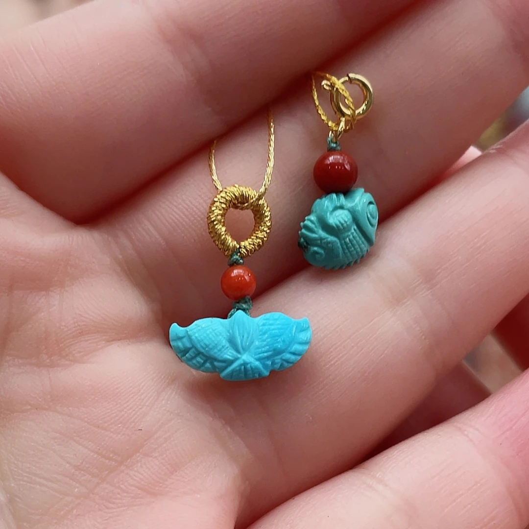 绿松石颈饰未镶嵌