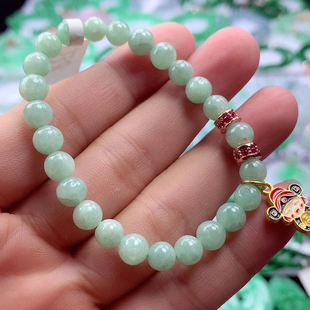 翡翠挂件未镶嵌手串