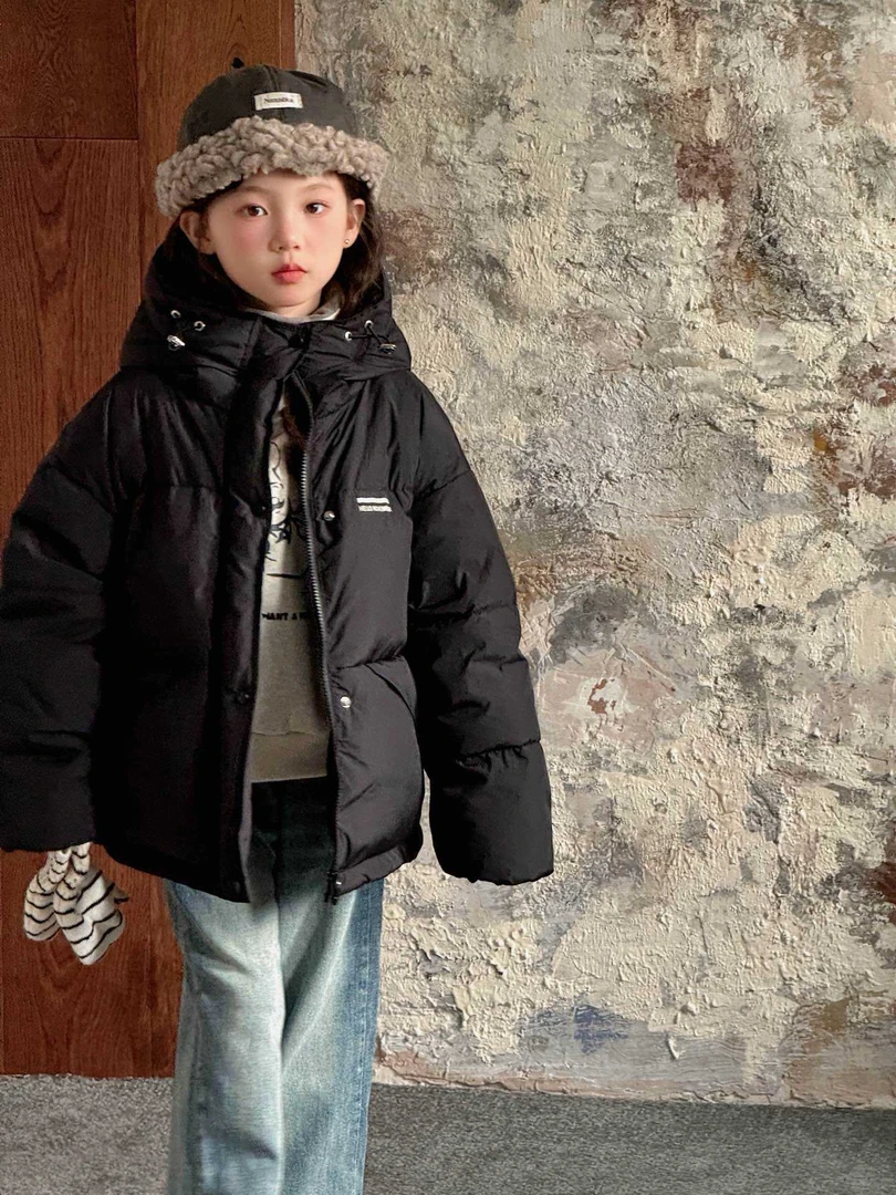 BO-1033儿童短款连帽羽绒服(冬款)