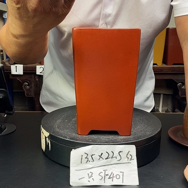 紫砂花盆货号一只SF407