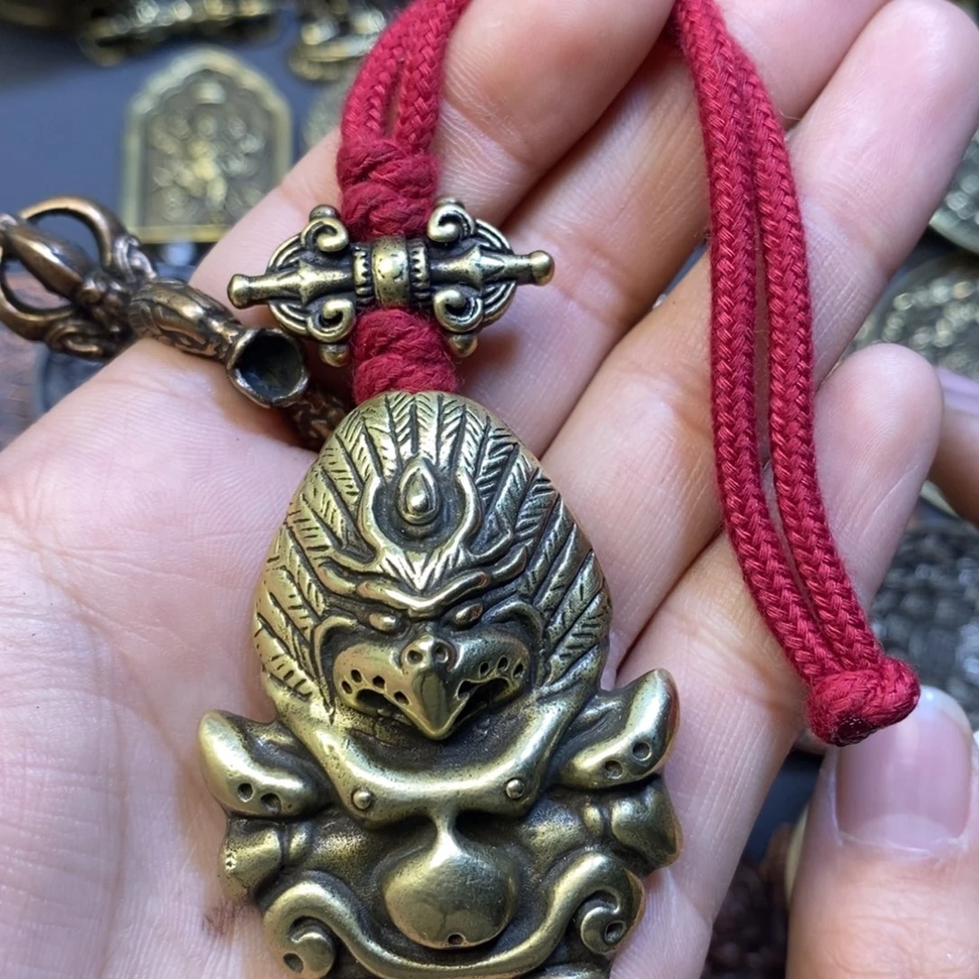 藏式大鹏鸟搭配挂件
