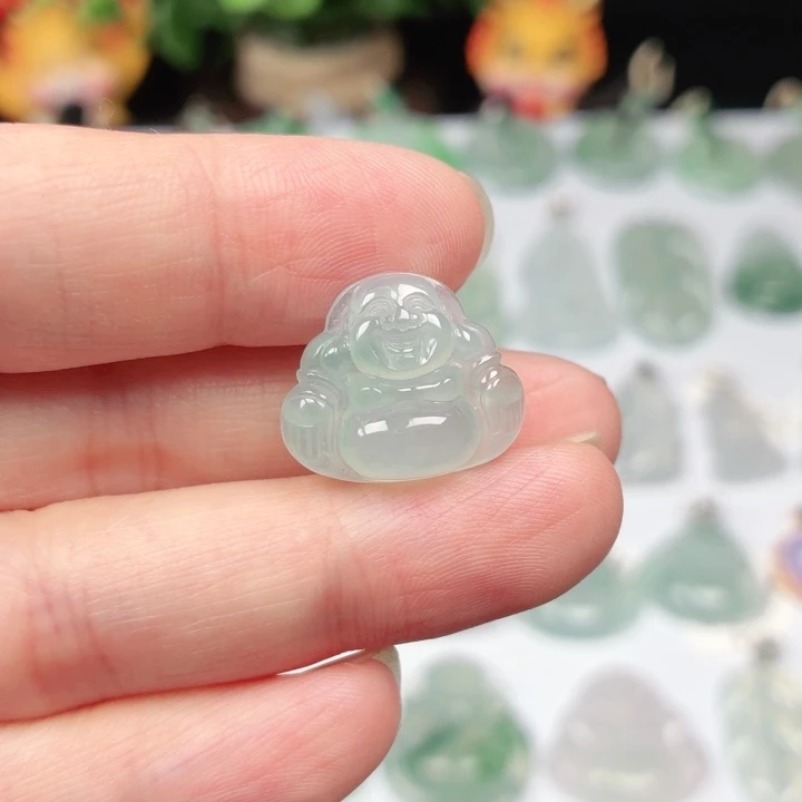 翡翠未镶嵌颈饰缅甸天然A货翡翠