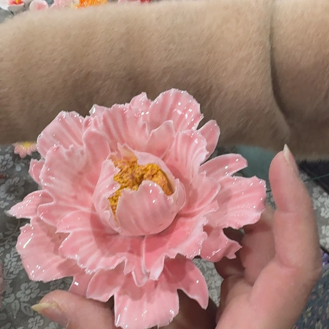 陶瓷花拍满20元发货，退款拉黑