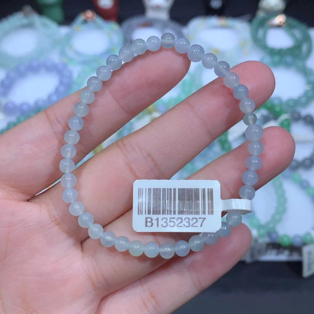 翡翠未镶嵌手串天然