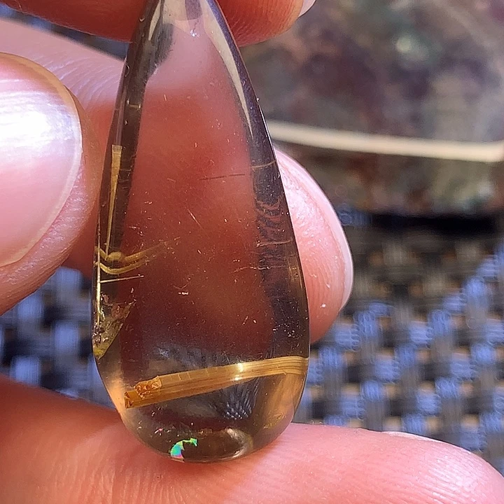 水晶吊坠(不含链)未镶嵌明*