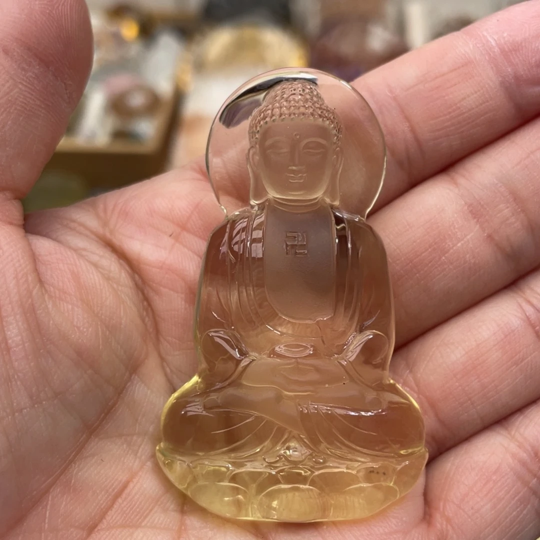 水晶颈饰未镶嵌阮*军定制