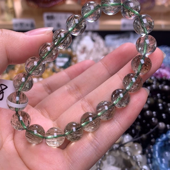 未镶嵌手串水晶9.4碧玺发