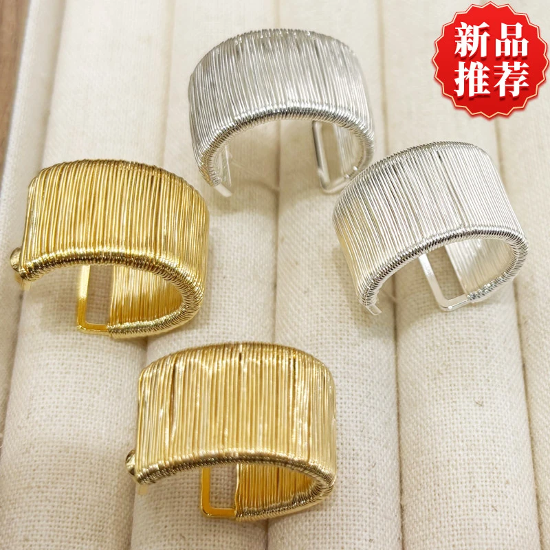 铜合金耳饰 时尚百搭高级感耳环C圈