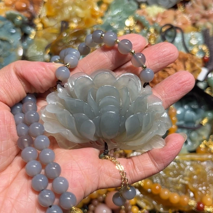 岫玉未镶嵌岫玉吊坠