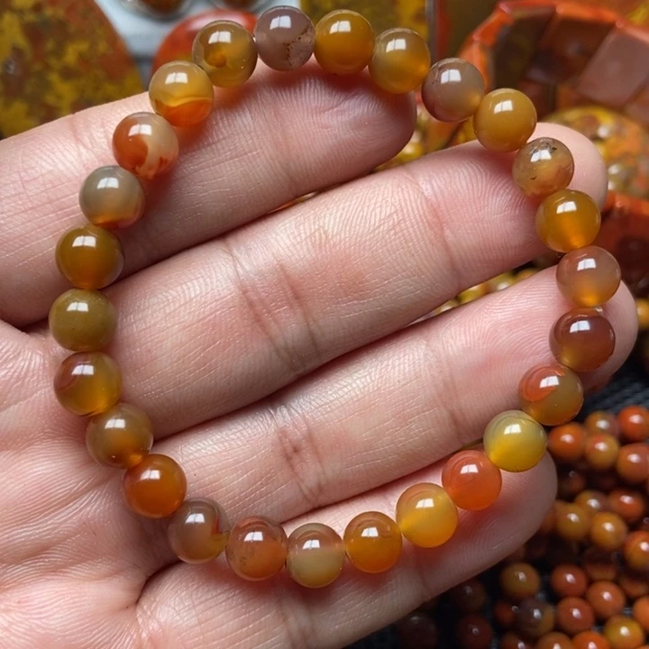 玛瑙/玉髓手串未镶嵌