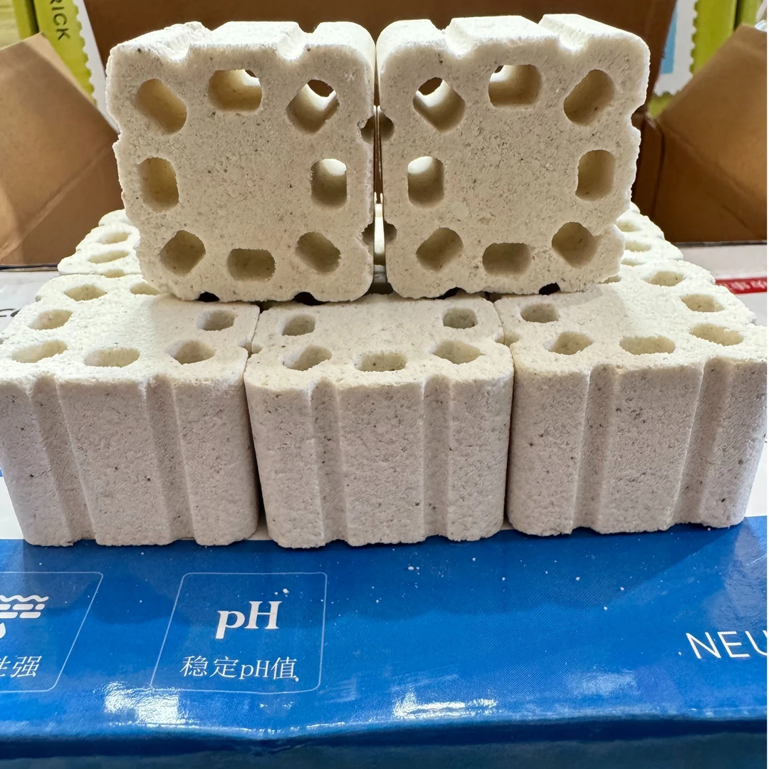 光特亿滤材小方砖鱼缸用小亿砖金鱼龙鱼锦鲤底滤鱼池细菌屋过滤