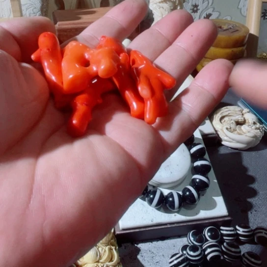 沫沫树叉子原料粉色