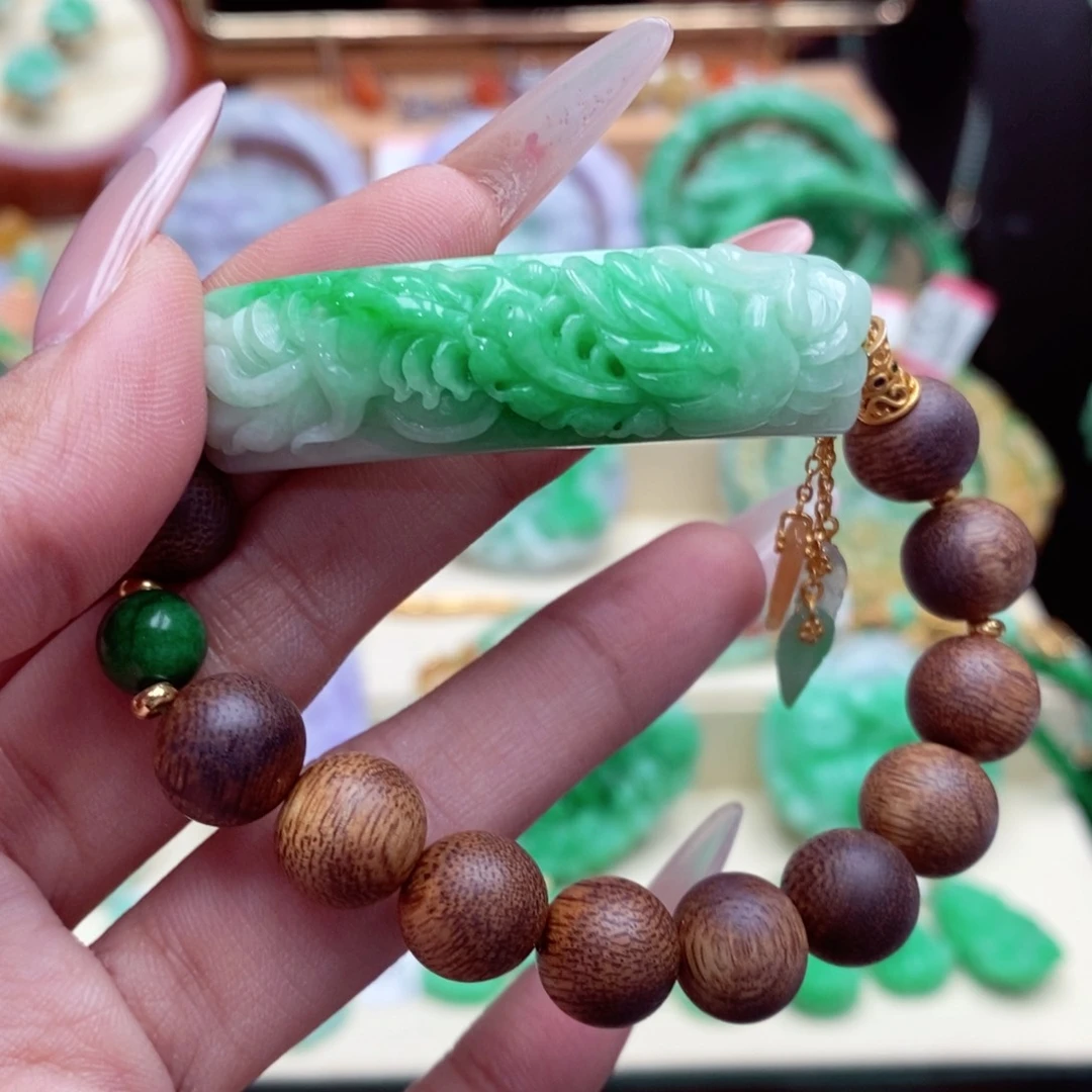未镶嵌手串翡翠翡翠手串