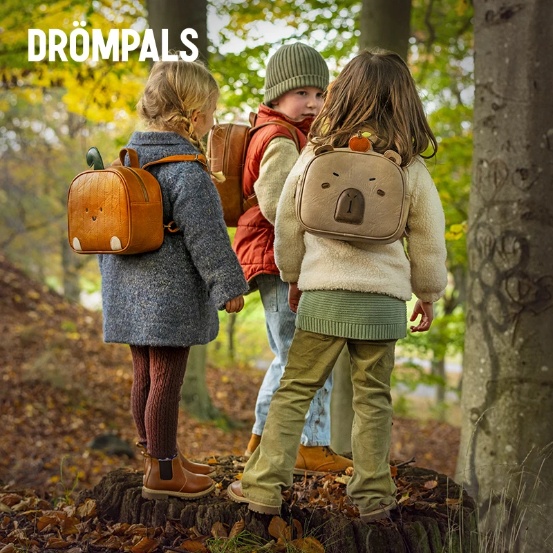 DROMPALS儿童书包幼儿园书包卡通儿童背包 设计师品牌  德仑帕司
