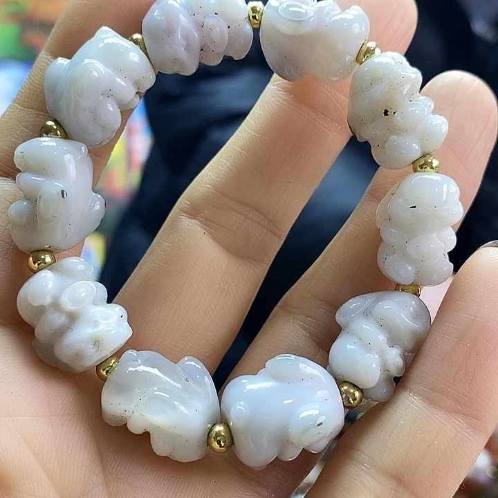 玛瑙/玉髓未镶嵌手链186