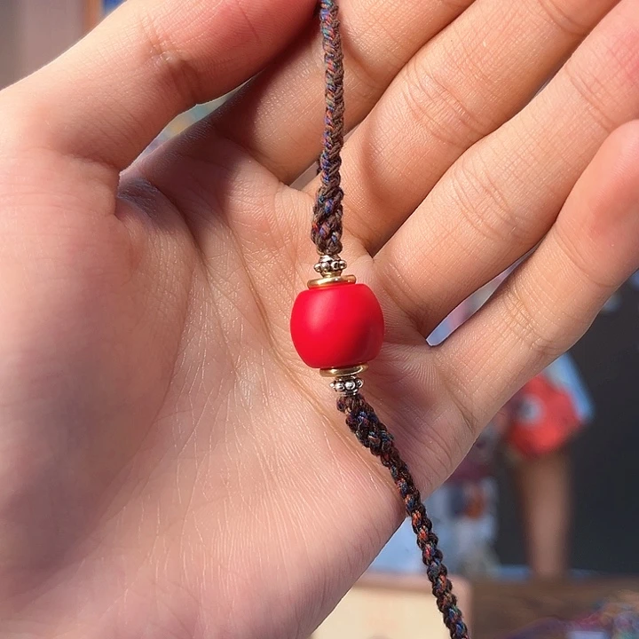 吊坠【尼泊尔】夏尔巴珠项链小卡