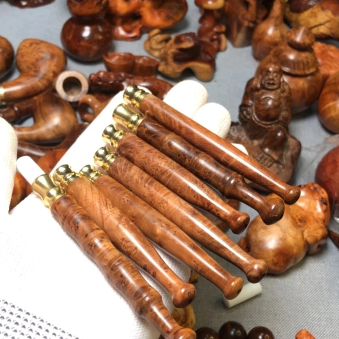 麻梨疙瘩火琉璃手把烟嘴