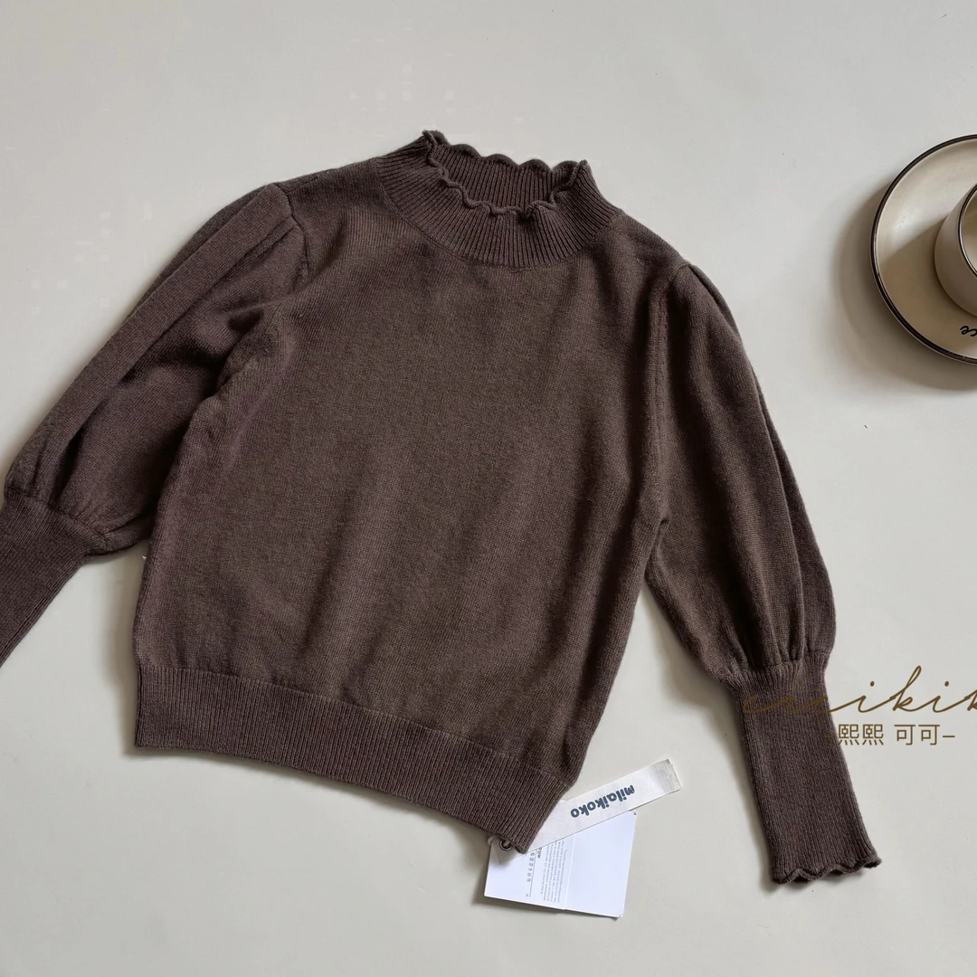 儿童童装秋冬时尚洋气百搭毛衣D9807-1