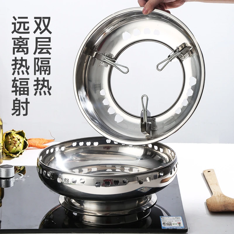 家用不锈钢煤气灶锅架罩通用防滑支架适合各类燃气灶台