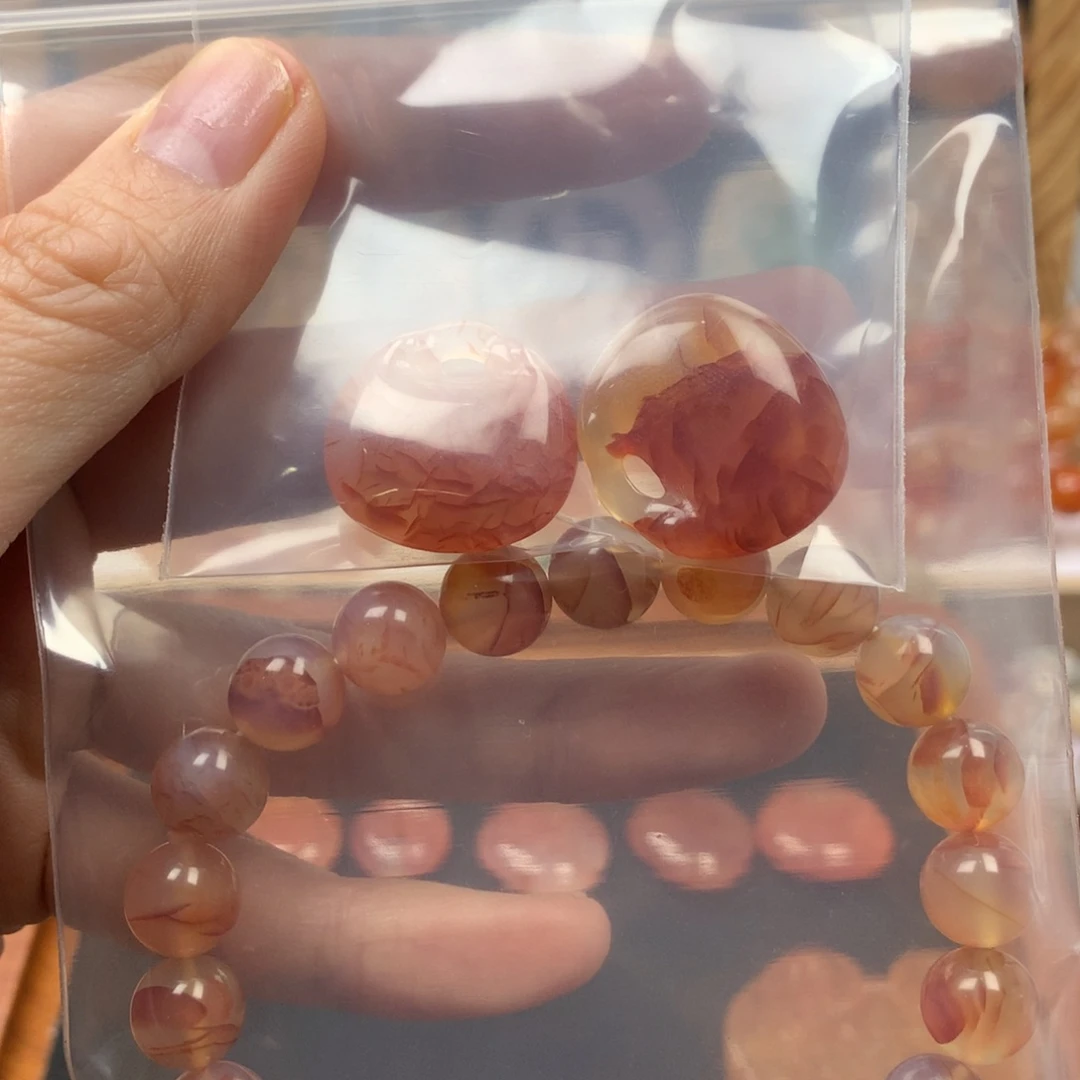 查罗石合金颈饰热****心