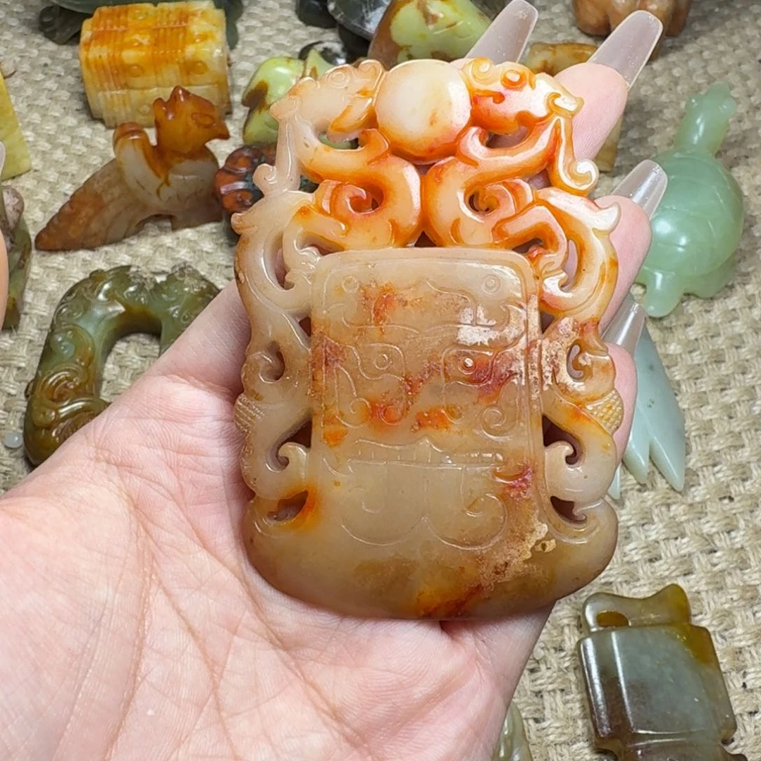 白玉菩提吊坠挂件