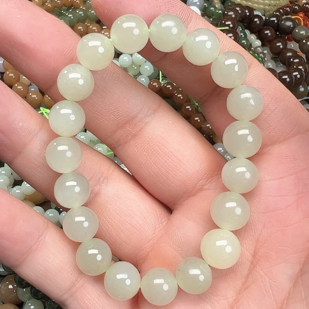 和田玉手链未镶嵌