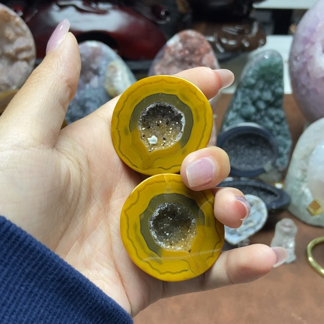 紫晶摆件未镶嵌水晶