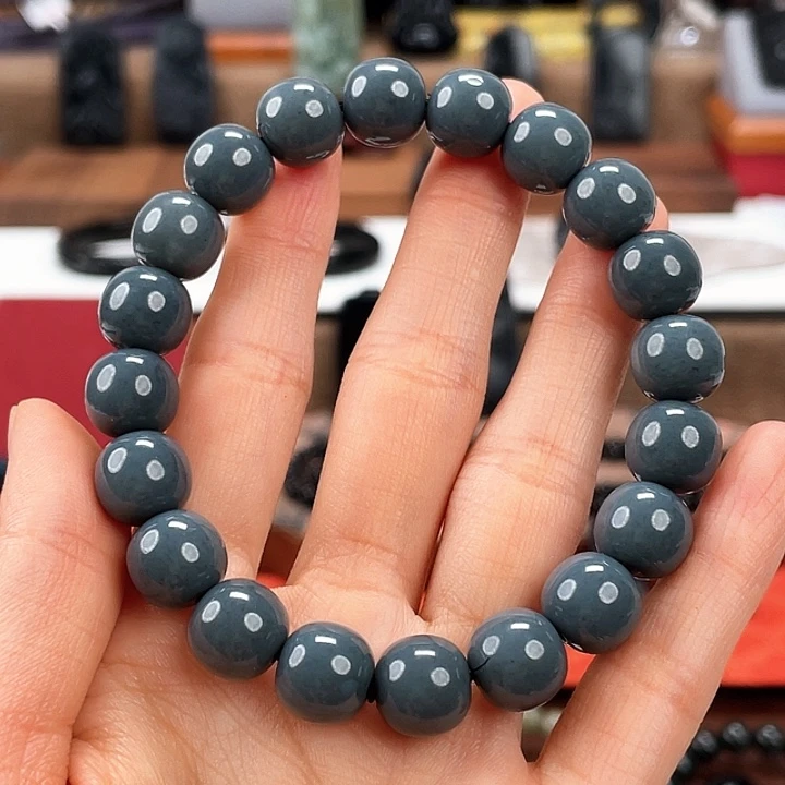 未镶嵌手串和田玉卡11第四代精工莫兰迪灰