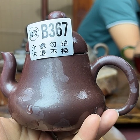 留***语戬谷龙窑柴烧茶壶367