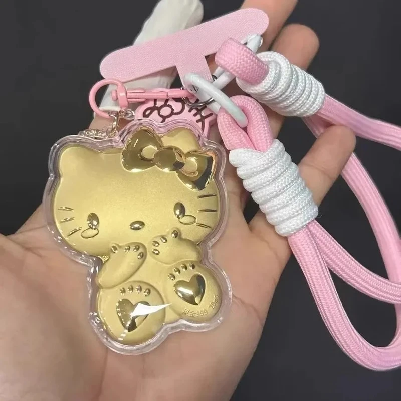 【香港SHIGEFUKU】999非遗古法传世hello KT挂坠