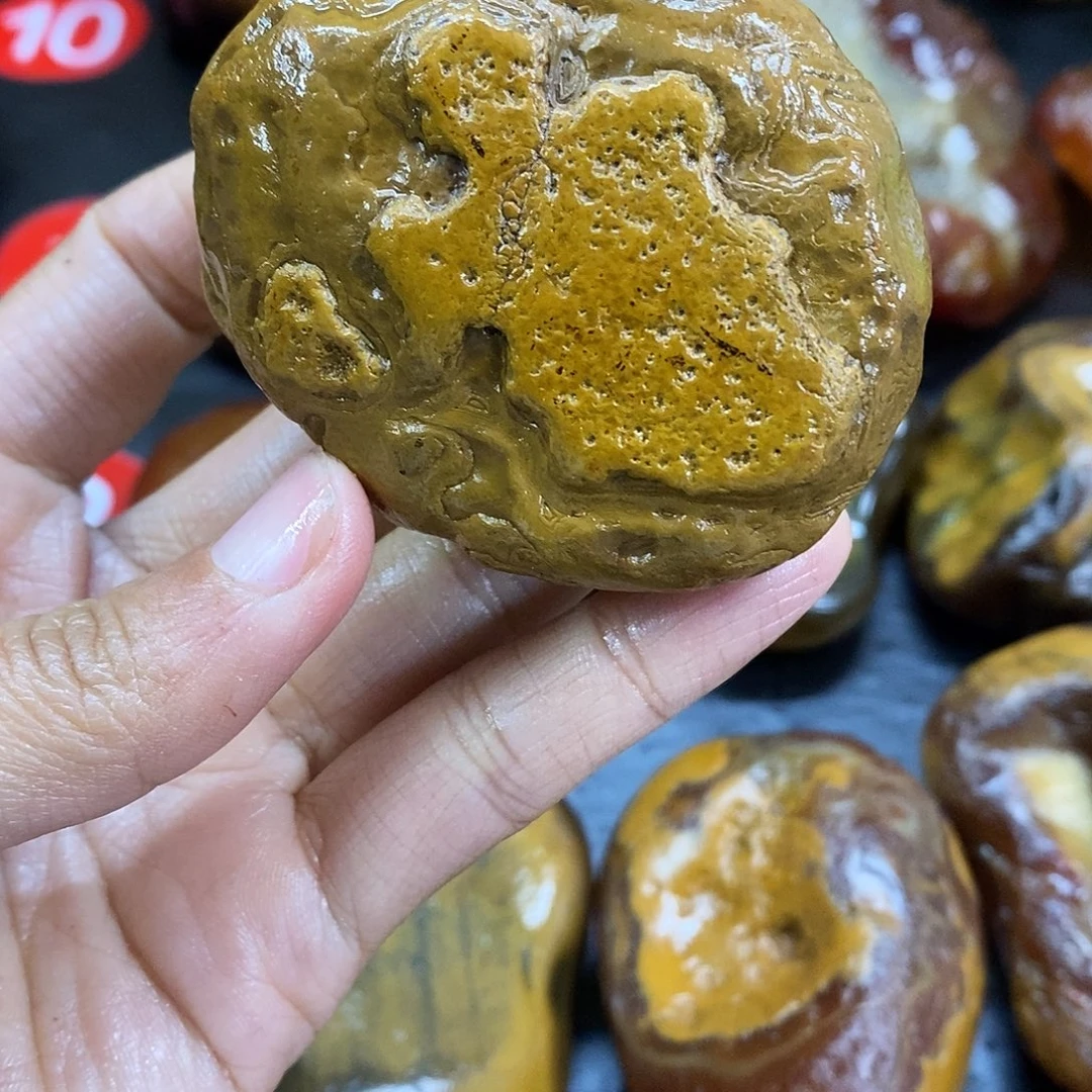玛瑙/玉髓未镶嵌手把件