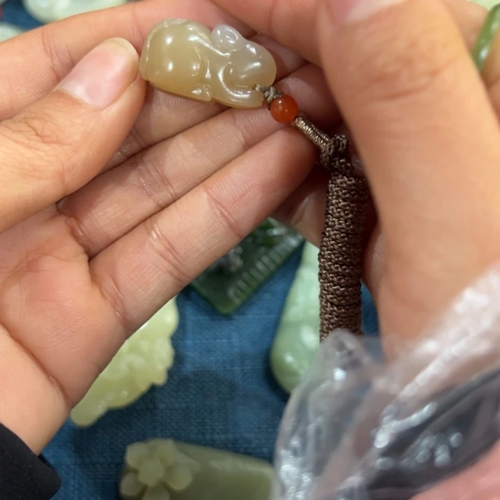 和田玉吊坠(不含链)未镶嵌S***a