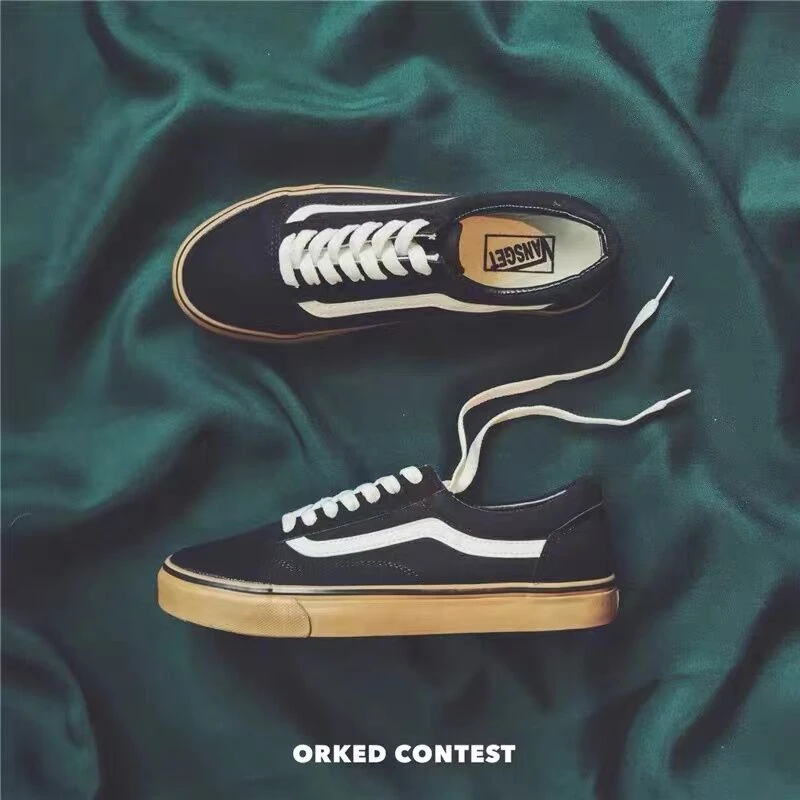 男鞋子帆布鞋男款秋冬季韩版百搭男生休闲潮鞋低帮2025新款板鞋女