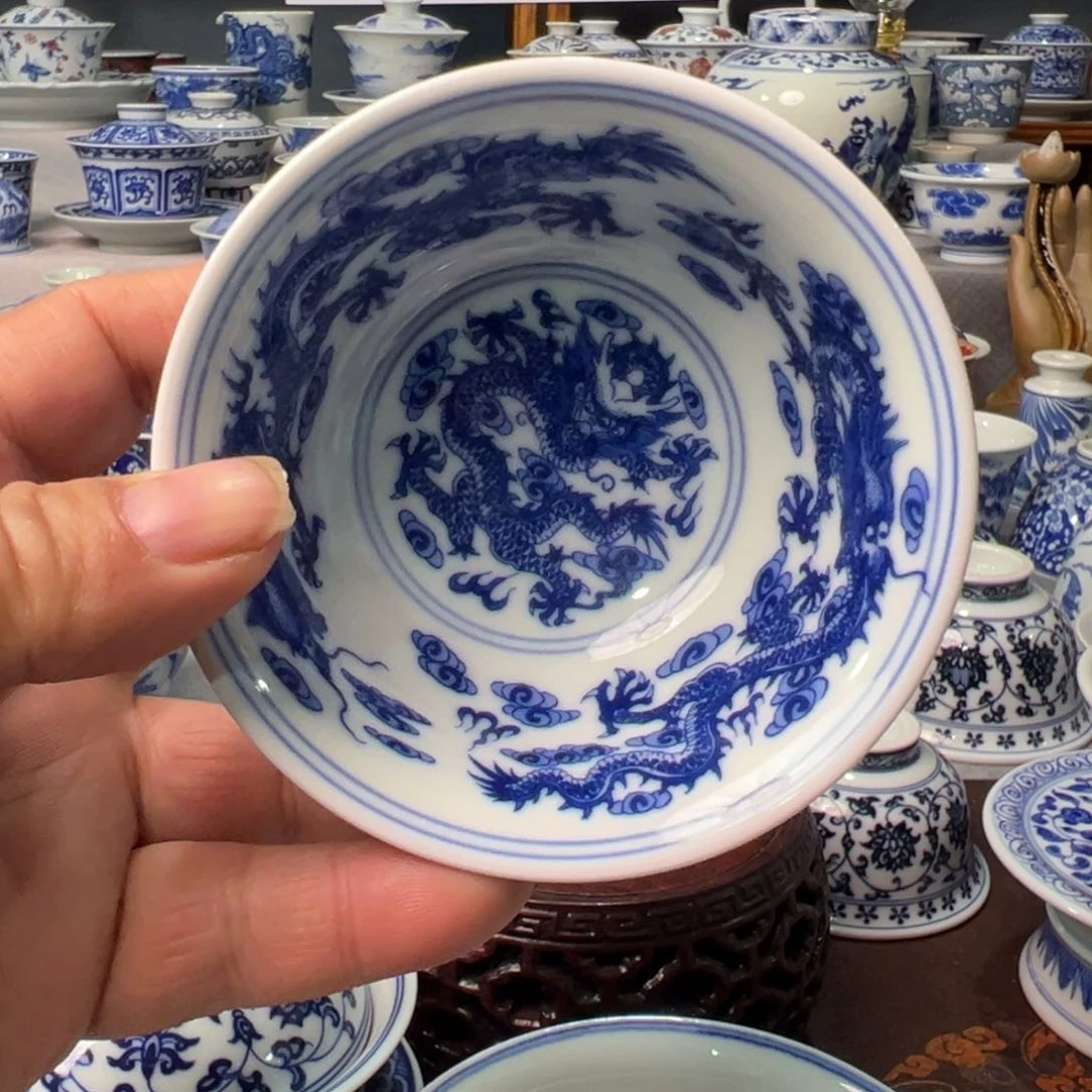 摆件景德镇青花陶瓷