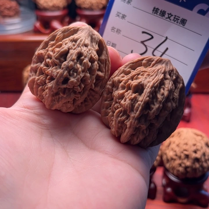 吊坠猴头核桃40虎头