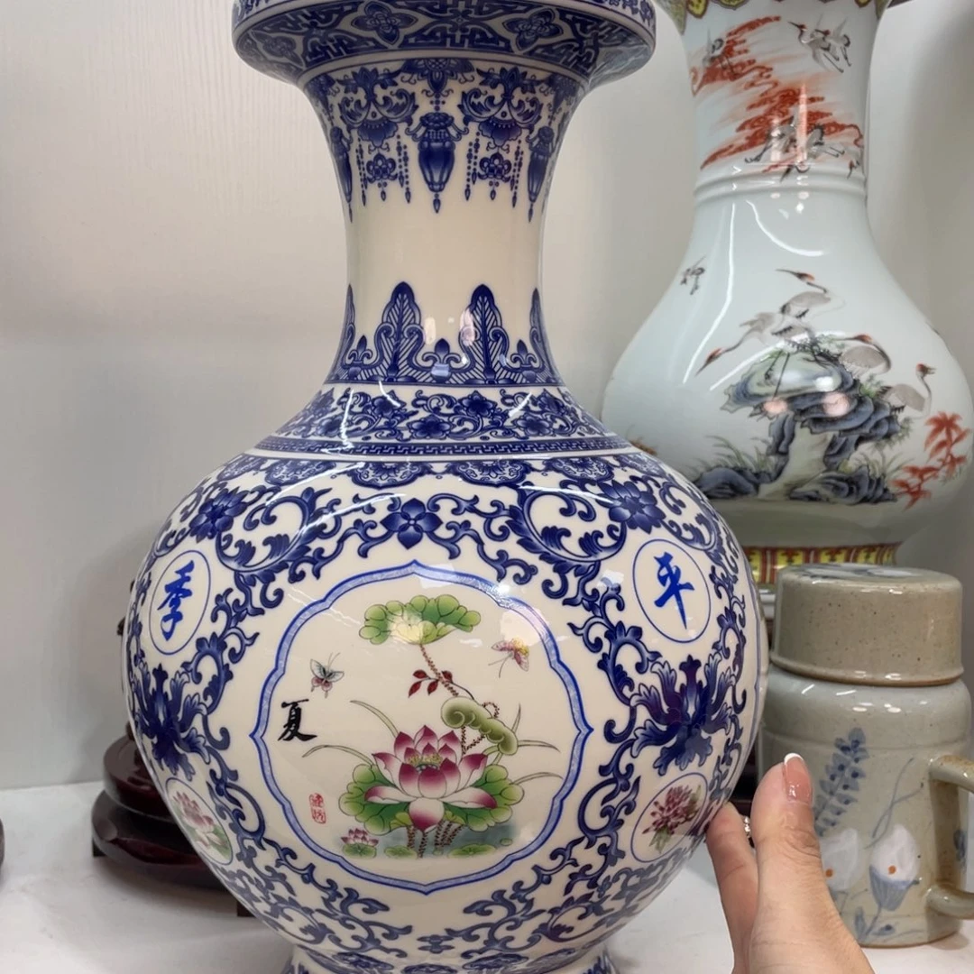 摆件景德镇陶瓷现代工艺品摆件