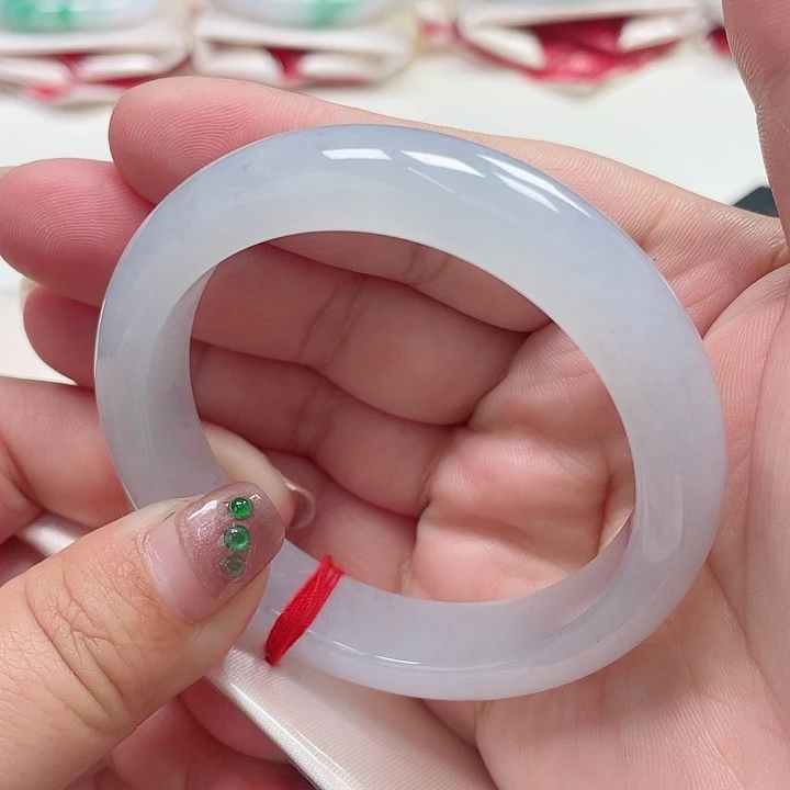 翡翠手镯未镶嵌缅甸翡翠手镯56圈